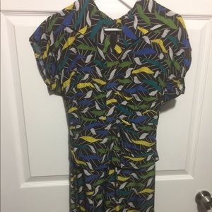 Trashy Diva High Low Collared Dress